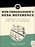 Cover file for 'The Web Programmer's Desk Reference'